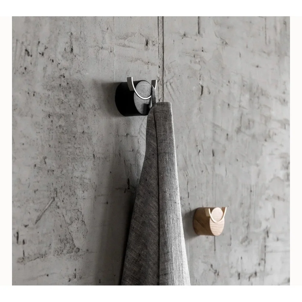 Namuos Hook DEER Wall Hanger OS Black EUC 2.5